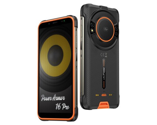 Мобільний телефон Ulefone Power Armor 16 Pro 4/64Gb Orange (6937748734840)