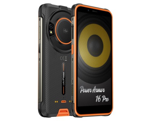 Мобільний телефон Ulefone Power Armor 16 Pro 4/64Gb Orange (6937748734840)