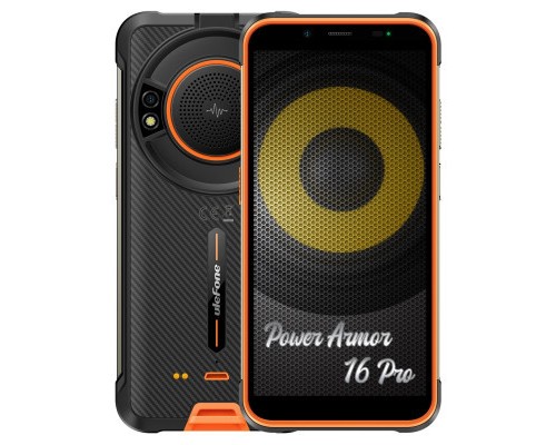 Мобільний телефон Ulefone Power Armor 16 Pro 4/64Gb Orange (6937748734840)