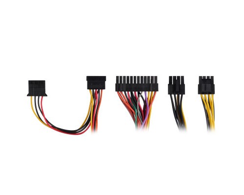 Блок живлення 2E BASIC POWER (500W), 80, 120mm, 1xMB 24pin(20+4), 1xCPU 8pin(4+4), 3xMolex, 4xSATA, 2xPCIe 8pin( (2E-BP500-120APFC)