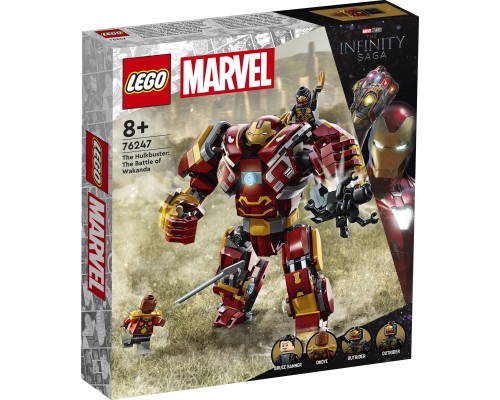 Конструктор LEGO Super Heroes Халкбастер: битва за Ваканду 385 деталей (76247)