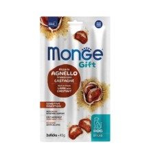 Ласощі для собак Monge Gift Dog Sensitive digestion ягня з каштанами 45 г (8009470085427)