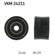 Ролик натягувача ременя SKF VKM 24211