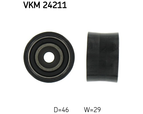 Ролик натягувача ременя SKF VKM 24211
