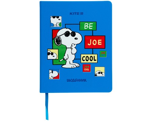 Щоденник шкільний Kite Snoopy тверда обкладинка (SN22-264)