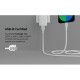 Дата кабель USB 2.0 AM to Type-C 2.0m white Belkin (CAB008BT2MWH)