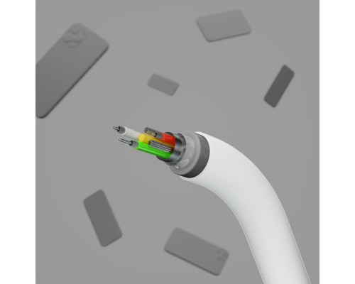 Дата кабель USB 2.0 AM to Type-C 2.0m white Belkin (CAB008BT2MWH)