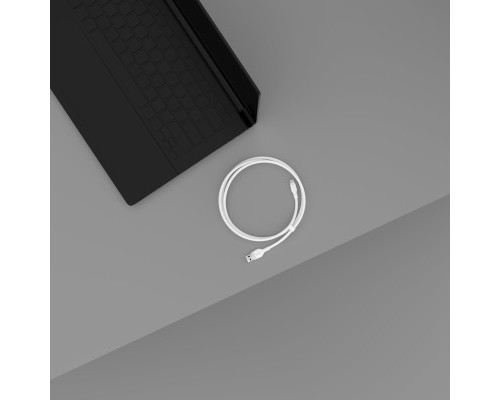 Дата кабель USB 2.0 AM to Type-C 2.0m white Belkin (CAB008BT2MWH)