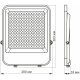 Прожектор Videx LED PREMIUM F2 150W 5000K (VL-F2-1505G)