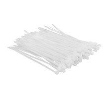Стяжка Top Tools біла, 2.5x100 мм, пластик, 100 шт. (44E950)