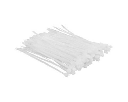 Стяжка Top Tools біла, 2.5x100 мм, пластик, 100 шт. (44E950)