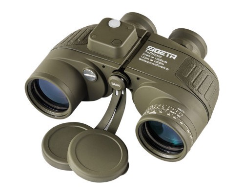 Бінокль Sigeta Admiral 7x50 Military Floating/Compass/Reticle (65810)