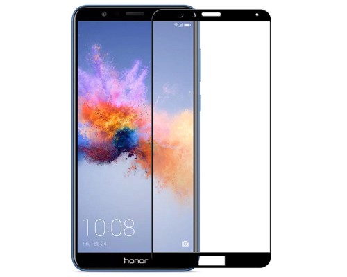 Скло захисне PowerPlant Full screen Huawei Honor 7X Black (GL605057)