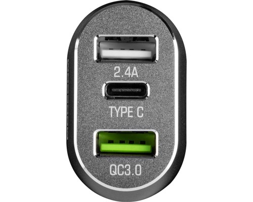 Зарядний пристрій Modecom 3xUSB 2.4A QC3.0+USB+Type C Port CU2C1-07 (ZT-MC-CU2C1-07)