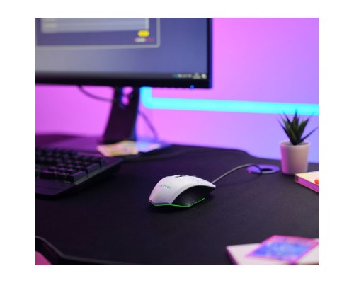 Мишка Trust GXT 109 Felox RGB White (25066)