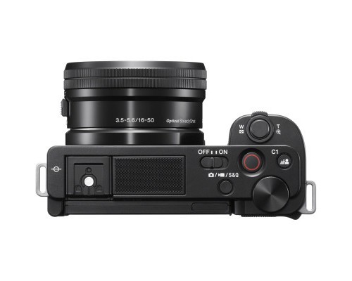 Цифровий фотоапарат Sony Alpha ZV-E10 kit 16-50mm Black (ZVE10LB.CEC)