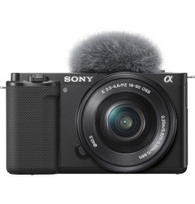 Цифровий фотоапарат Sony Alpha ZV-E10 kit 16-50mm Black (ZVE10LB.CEC)