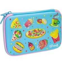 Пенал Cool For School 1 відділення з органайзером блакитний (QT-5667-Blue)