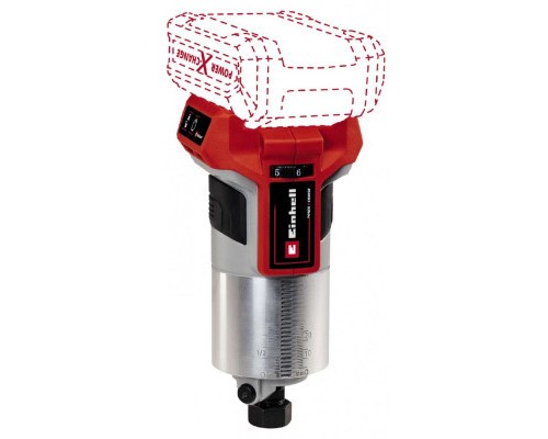 Фрезер Einhell TP-RO 18 Set Li BL-PXC, 18В, 6/8 мм, 10000-30000 об/хв (без АКБ та ЗП) (4350410)