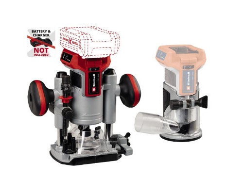 Фрезер Einhell TP-RO 18 Set Li BL-PXC, 18В, 6/8 мм, 10000-30000 об/хв (без АКБ та ЗП) (4350410)