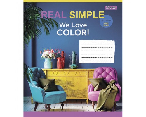 Зошит 1 вересня А5 We love color! 60 аркушів, клітинка (766742)