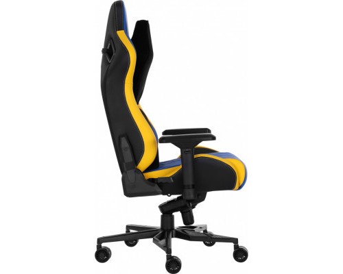Крісло ігрове GT Racer X-0724 Blue/Yellow