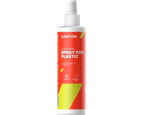 Спрей для очищення Canyon Plastic Cleaning Spray, 250ml, Blister (CNE-CCL22-H)