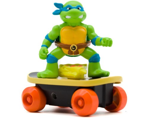 Ігровий набір Funrise TMNT Черепашки-ніндзя класичні Скейтбордист з лаунчером Леонардо (71040)