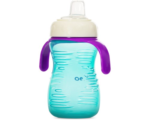 Поїльник-непроливайка Baboo із силіконовим носиком, 260 мл, 6+ міс (м'ята) (8-124)