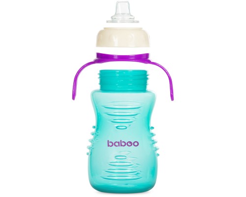 Поїльник-непроливайка Baboo із силіконовим носиком, 260 мл, 6+ міс (м'ята) (8-124)