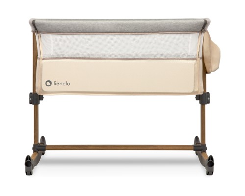 Ліжечко Lionelo приставне Leonie Beige Sand (LO-LEONIE BEIGE SAND)