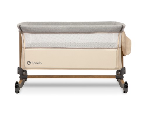 Ліжечко Lionelo приставне Leonie Beige Sand (LO-LEONIE BEIGE SAND)