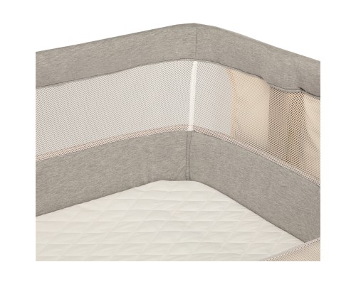 Ліжечко Lionelo приставне Leonie Beige Sand (LO-LEONIE BEIGE SAND)