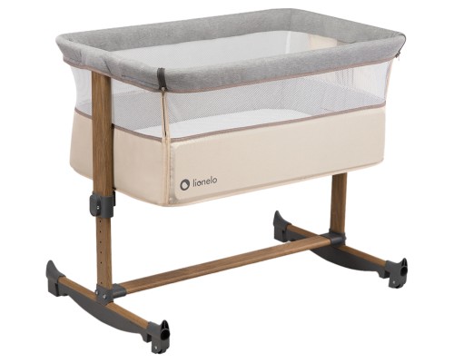 Ліжечко Lionelo приставне Leonie Beige Sand (LO-LEONIE BEIGE SAND)