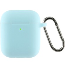 Чохол для навушників Armorstandart Ultrathin Silicone Case With Hook для Apple AirPods 2 Sky Blue (ARM59692)