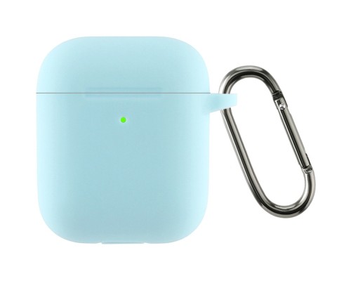 Чохол для навушників Armorstandart Ultrathin Silicone Case With Hook для Apple AirPods 2 Sky Blue (ARM59692)
