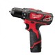Шуруповерт Milwaukee M12 BDD-202C, 30 Нм (4933441915)