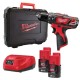 Шуруповерт Milwaukee M12 BDD-202C, 30 Нм (4933441915)