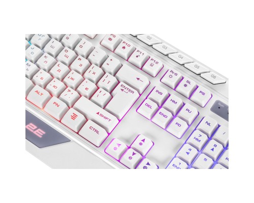 Клавіатура 2E Gaming KG315 RGB USB UA White (2E-KG315UWT)
