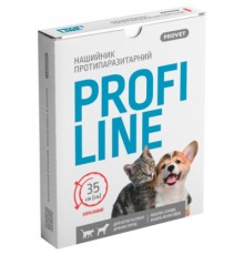 Нашийник для тварин ProVET Profiline інсектоакарицид 35 см кораловий (4823082430963)