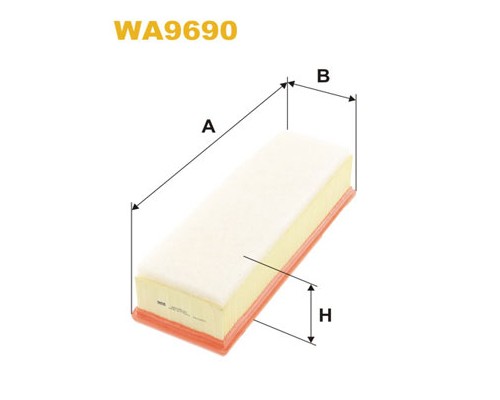 Повітряний фільтр для автомобіля Wixfiltron WA9690