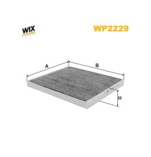 Фільтр салону Wixfiltron WP2229