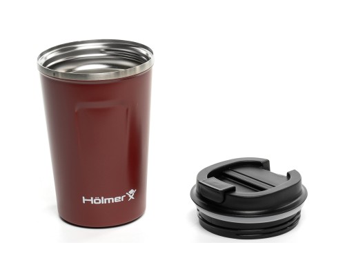 Термокружка Hölmer Compact Брунатна (TC-0380-DR Compact)