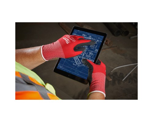 Захисні рукавиці Milwaukee з опором порізам 1 рівня, зимові, 8/M (4932471343)