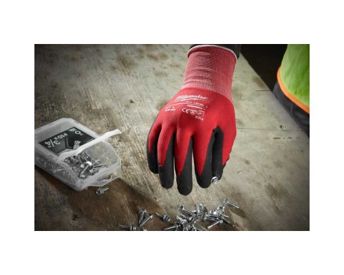 Захисні рукавиці Milwaukee з опором порізам 1 рівня, зимові, 8/M (4932471343)