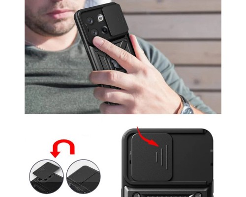 Чохол до мобільного телефона BeCover Military OnePlus Ace 2 Black (710137)