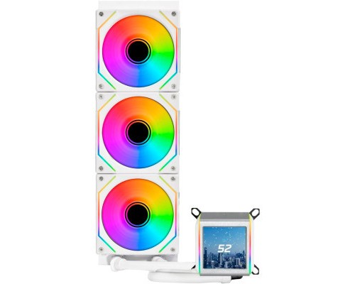 Система рідинного охолодження Lian Li Galahad II LCD SL-INF, 360 White (G89.GA2ALCD36INW.00)