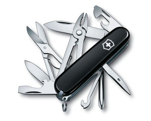 Ніж Victorinox Delux Tinker 91 мм Чорний (1.4723.3)