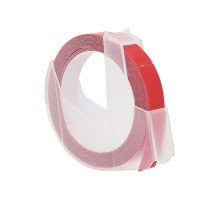 Стрічка для принтера етикеток UKRMARK D-520102-RE, 9 мм х 3 м, червона, аналог DYMO 520102 / S0898150 (900858)