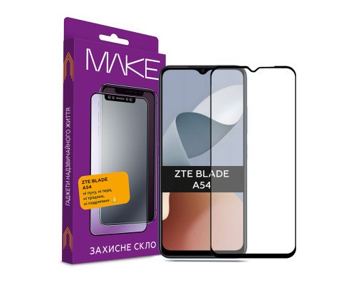 Скло захисне MAKE ZTE Blade A54 (MGF-ZBA54)